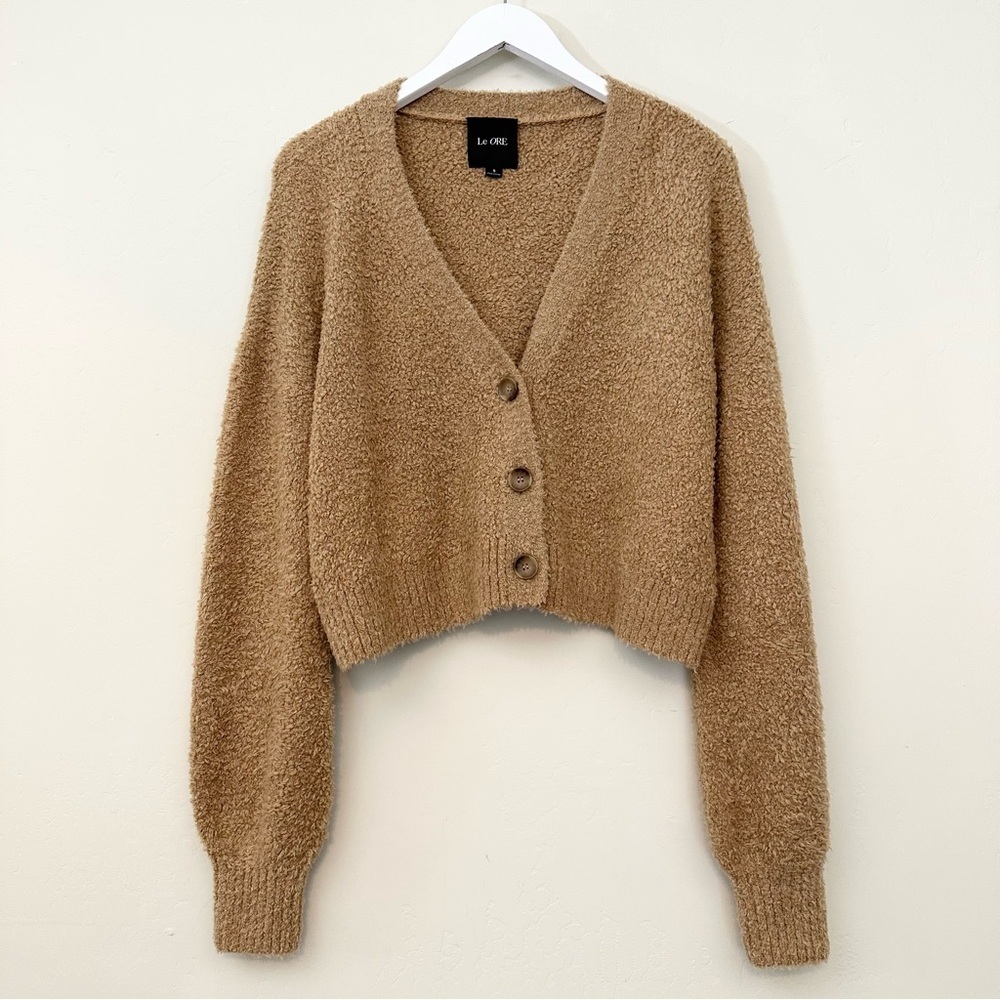 Le Ore Simba Modena Boucle Cardigan